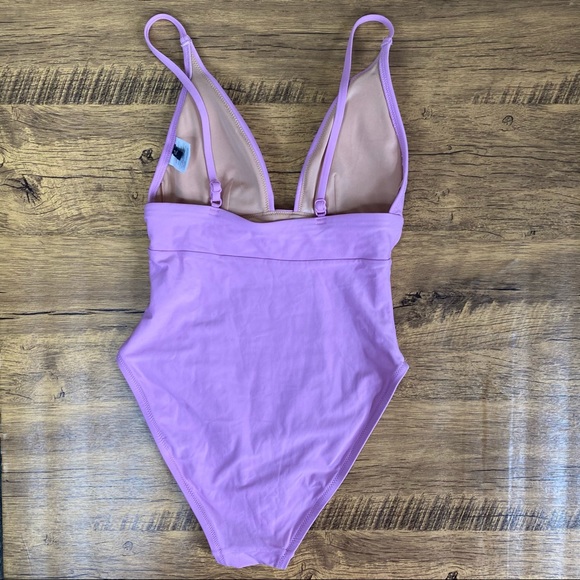 J. Crew Deep V-Neck French One Piece Size 0 - Picture 4 of 8